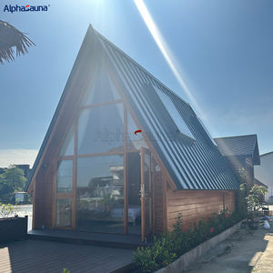 บ้านสำเร็จรูป 2-4 ห้องนอน นำเข้าจากจีน บ้านสำเร็จรูป โมดูลไม้ พลาสติก กระจก บ้านสำเร็จรูปในตู้คอนเทนเนอร์ - Product Image 1