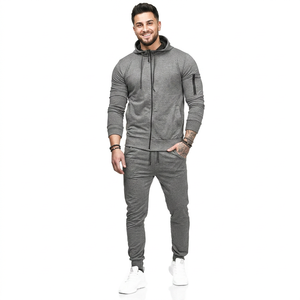 Finer Threads OEM ODM Diseño Personalizado Ecológico Transpirable de Alto Gramaje 100% Algodón Lavado al Ácido con Forro Polar Sólido Chándales - Product Image 1