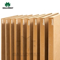 Tableros delgados de MDF y HDF de 1.5mm, 2mm, 3mm, 4mm, 5mm, 6mm, Láminas de madera MDF y HDF para revestimiento de puertas, Placas en blanco para sublimación, Paneles de fondo de MDF y Paneles para cajones