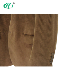 <span class=keywords><strong>Velours</strong></span> côtelé hommes <span class=keywords><strong>veste</strong></span> grande taille hommes costumes simple boutonnage deux boutons kaki clair fer gris vert clair bleu Royal hommes costumes - Product Image 6