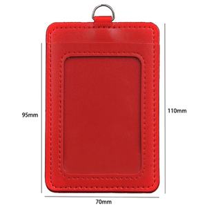 Porte-cartes d'identité en cuir PU vertical et horizontal de bonne qualité à prix abordable provenant d'un fournisseur vérifié - Product Image 4