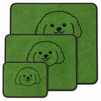 Tapis d'apprentissage lavable pour chien, quatre couches réutilisables, imperméable, haute absorption, pour chaton - Offre Spéciale