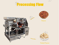 Machine à éplucher les arachides de type humide automatique éplucheur de haricots noix humides en acier inoxydable éplucheur d'amandes éplucheur de haricots humides