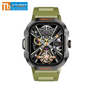 Montre connectée de sport d'extérieur HK24 Amoled 2,01 pouces, fréquence cardiaque réelle, appel intelligent BT, assistant vocal IA, montre connectée pour homme HK24M - Product Image 4