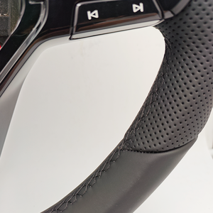 Volant avec bouton ACC et garniture noire pour VW Volkswagen <span class=keywords><strong>Golf</strong></span> 6 7 8 R Gti MK6 MK7 MK8 Polo Passat B8 B9 Scirocco Tigua Jetta - Product Image 5