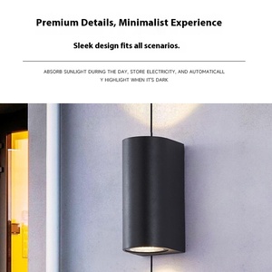 Lampada da <span class=keywords><strong>Parete</strong></span> <span class=keywords><strong>LED</strong></span> per Esterni in Alluminio, Faretto Montato per Balcone, Cortile Esterno, Corridoio, Scale, Luci Decorative da <span class=keywords><strong>Parete</strong></span> - Product Image 2