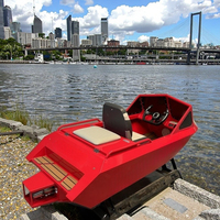Jet ski électrique biplace 2 temps pour le surf panoramique, les excursions et le divertissement interactif