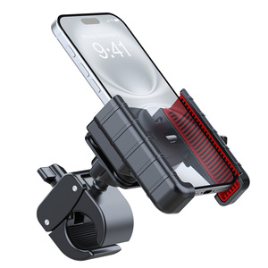 Support de téléphone à pince manuelle réglable pour moto Support de téléphone intelligent pour vélo Rotation <span class=keywords><strong>Golf</strong></span> Cart Support de téléphone - Product Image 2