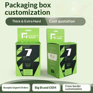 Boîtes personnalisées en carton blanc pour aliments, avec couvercle, pour usage agricole, impression sérigraphique - Product Image 5