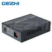 Convertisseur de média fibre RJ45 cuivre vers 10GBASE-X SFP+ FCC pour Ethernet
