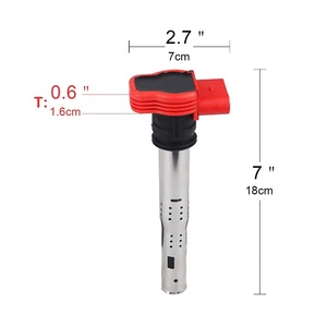 Bobina de encendido paquete para Volkswagen y Audi Golf GTI bobina de encendido 06E905115 06E905115E 06D 905, 115 C 06E 905, 115 un - Product Image 1