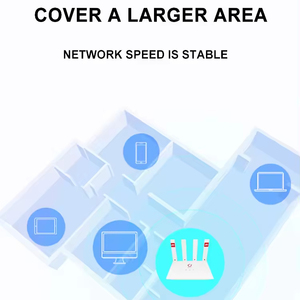 Router CPE OLAX MC50 de Doble Banda 2.4G CAT4 de 300mbps, Wifi Doméstico con Ranura para Tarjeta SIM 4G, Módem, VPN, WPA2, PSK, Portátil, Inalámbrico 4G - Product Image 3