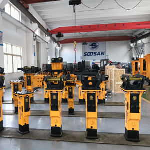 Martillo Hidráulico de Modificación de Soporte para Excavadora, Tipo Caja Silenciosa SB40 - Product Image 1