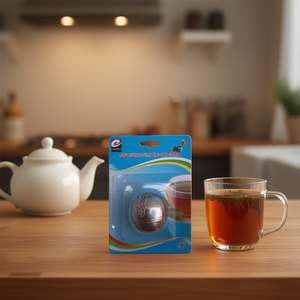 Infuseur à thé Weibao de petite taille en acier inoxydable pour la cuisine, avec boules à thé - Product Image 3