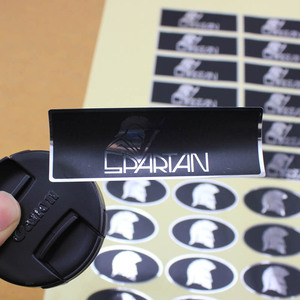 थोक स्टिकर के लिए गर्म मुद्रांकन पन्नी सोने की स्व-चिपकने वाली फैंसी ग्लास स्पष्ट कस्टम शराब बोतल लेबल - Product Image 5