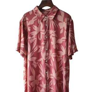 Aloha personalizzato stampato 100% Rayon <span class=keywords><strong>viscosa</strong></span> <span class=keywords><strong>donna</strong></span> Hawaii Button up camicia a maniche corte camicetta <span class=keywords><strong>donna</strong></span> top per le vacanze - Product Image 3