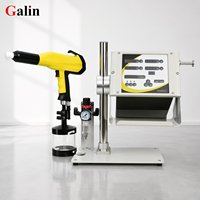 Machine de peinture électrostatique portable Galin Sample Test avec gobelets de 200, 500, 800 ml, LED 10KV pour l'échantillonnage de couleur en laboratoire PHIRST-C