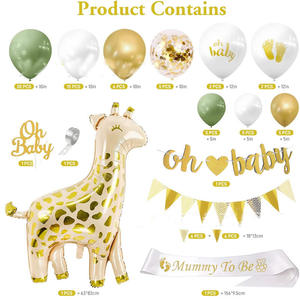 Decoraciones de cumpleaños salvajes Kit de arco de Globo Verde Salvia con cartel de feliz cumpleaños para suministros de fiesta verde salvia No hay comentarios todavía - Product Image 5