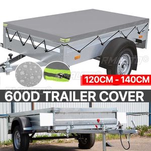 Bâche de protection robuste pour toit de camionnette ou remorque, 120-140 cm, tente de toit, abri de remorque, auvent, 600D, imperméable, anti-poussière, universelle - Product Image 1