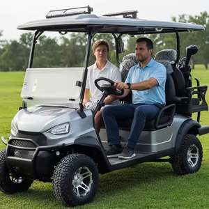 Voiture de <span class=keywords><strong>golf</strong></span> électrique miniature Holladay au prix d'usine, moteur AC 3,<span class=keywords><strong>5</strong></span> kW, batterie 60 V 100 Ah, autonomie de 70 à 90 km, 6 places, certifiée CE - Product Image 1