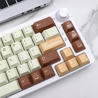 GMK Tiramisu Keycaps Pbt 136 Keys for Cherry Profile Keycap Dz60/RK61/64/Gk61/68/84/87/96/980/104/108 Mechanical Keyboard