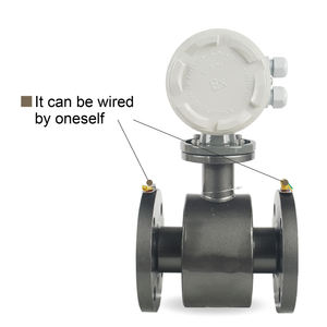 DN50 PTFE Bekleed Digitale 4-20mA RS485 Geïntegreerde Geleidende Vloeistof Afvalwater Rivier Elektromagnetische Meter flow meter - Product Image 4