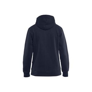 BLAKLADER - 339510488800XXL Sweat à capuche pour femme avec fermeture éclair complète Bleu marine-EAN 7330509542811 WORK HOODIES - Product Image 2