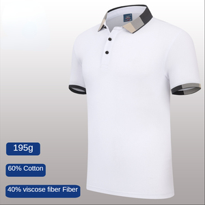 เสื้อยืดคอโปโลยี่ห้อสุดหรู,เสื้อโลโก้ออกแบบได้เองสีดำสำหรับใส่ไปยิม - Product Image 3