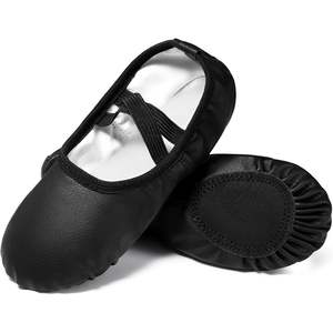 รองเท้าบัลเลต์ Dynadans พื้นยางนิ่ม ซับในผ้าฝ้าย สำหรับเด็กเล็ก เด็กโต ผู้หญิง ฝึกซ้อมเต้น - Product Image 4