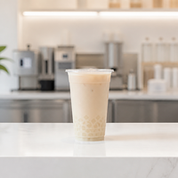 Vaso de PET de Grado Alimenticio de 16 oz, 90 mm, Transparente, para Café, Jugos, Cafeterías, Comida para Llevar, OEM, ODM