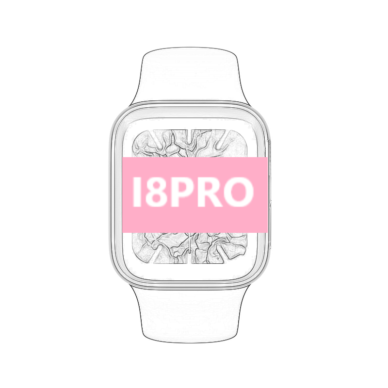 Super quality i8pro smartwatch mtk 2503 rotate button i8 pro smart watch
