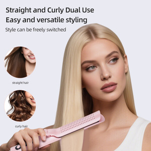 Plancha y rizador de pelo multiusos de doble función con ajuste de aire frío para uso doméstico - Product Image 2