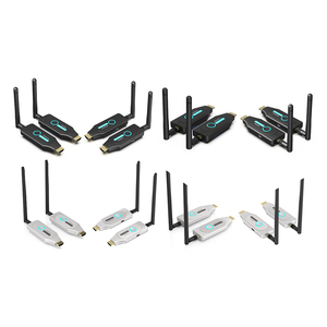 Fjgear 5.8G Hợp Kim 1TX Để 2/4RX TV Receiver Chiếu HDTV Máy Phát Không Dây 50M 100M 150M 200M Dài Phạm Vi HDMI Extender - Product Image 1