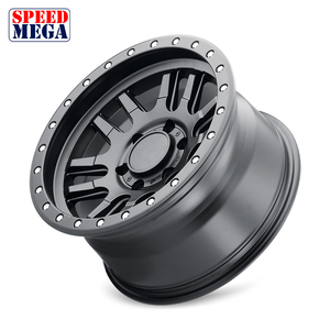 SPEED MEGA Matte Black Alloy Forged One Piece Multi <b>Spoke</b> <b>Wheel</b> for Passenger Car Retrofit Upgrade - Product Image 1