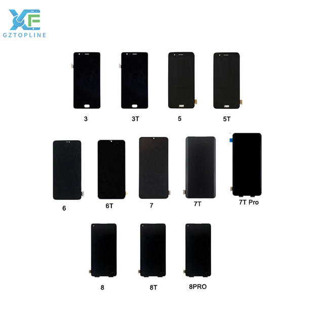 Mobile Phone 5T 6T 7T 8T 9T 10 LCD Original OLED Display Touch Screen Digitizer Replacement for ONEPLUS All Models