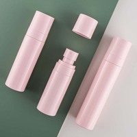 Flacons pulvérisateurs en PET rose de luxe personnalisés de 60 ml, 80 ml, 100 ml pour toner, lotion et brume corporelle – Emballage pour soins de la peau