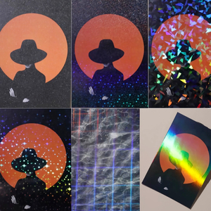 Chất lượng cao <span class=keywords><strong>Bopp</strong></span> Holographic phim, chống xước cầu vồng phim, Holographic trong suốt nhiệt laminating phim - Product Image 6