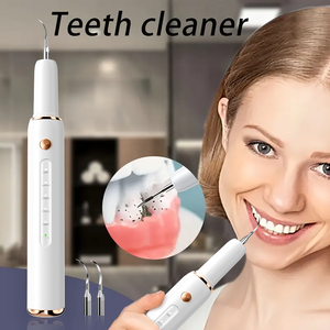 Home Use Waterproof Ipx6 Electric Ultrasonic Toothbrush <strong>Kit</strong> Made Durable Plastic Portable <strong>Plaque</strong> <strong>Remover</strong> Dental Scaler - Product Image 1