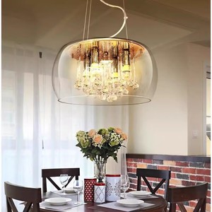 Luminaires décoratifs industriels <span class=keywords><strong>Globe</strong></span>, luminaires LED pour cuisine, restaurant, style nordique moderne, lustre suspendu en verre - Product Image 3