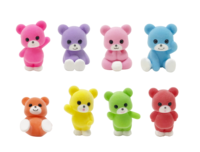 Usine chinoise : Mini-ours en peluche mignon personnalisé, boîte mystère, jouet surprise, collection de figurines d'animaux colorées