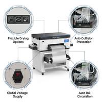 Nouvelle imprimante DTF A3 2026 à tête unique XP600, machine d'impression numérique intelligente pour textiles et tissus, idéale pour la personnalisation de T-shirts et de sweats à capuche