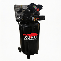Compresseur d'air vertical à piston entraîné par courroie, haute qualité, portable, en cuivre, 90L/150L/200L, 3KW/4KW, 220V/380V, pour la revente