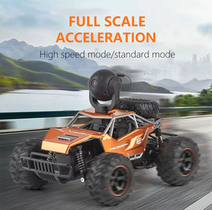 Voiture RC tout-terrain en alliage 1:14 2.4G 4WD avec transmission en temps réel, caméra HD WiFi FPV, contrôle par application, télécommande - Product Image 6