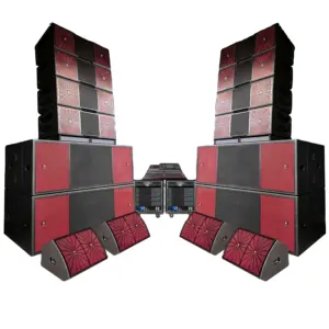 T.I pro audio new promotional product 2-Way Line Array Speaker double 21-inch subwoofer Professional Sound System