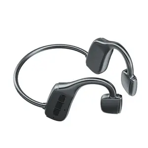 2021 Produk Baru Earphone Nirkabel G1 G2 Earbud Konduksi Tulang Headphone dengan Mikrofon Berkendara Earphone Lari
