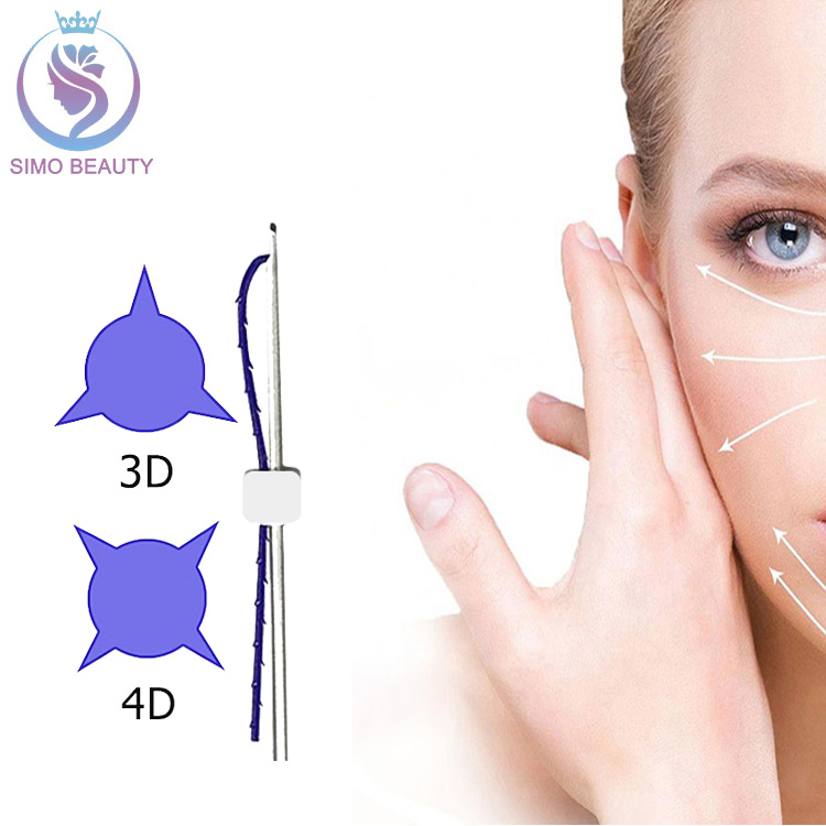 Plastic surgery face tightening v line pdo thread lift cog 3d 4d korea