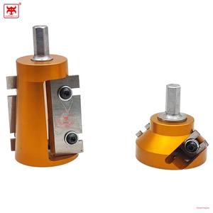 NOUVEAU Fraise à tenon conique en liège, biseau inversé, tête de coin en bois, fraise à arrondir carrée pour bois - Product Image 5