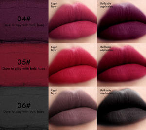 Vente en gros Texture soyeuse et mate Soft Focus Matte Finish Fonctionne comme un fard à paupières Blush Contour Matte Lip Cream - Product Image 2