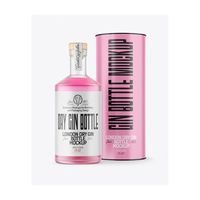 Recyclable Kraft Paper Wine Tube Packaging Custom Printed Round Cylinder Box for Red Wine, Champagne, Spirits Gift Use