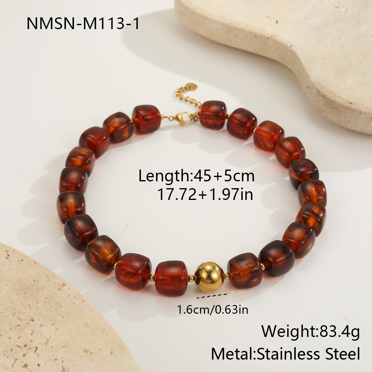 NMSN-M113-1 สีน้ำตาล